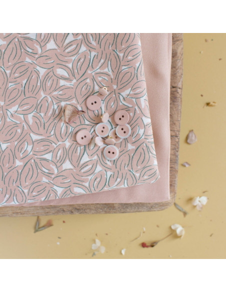 Katoenen gaasstof Petal Maple - Atelier Brunette