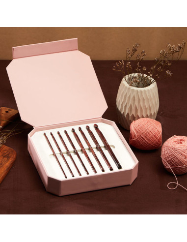 Prestige set haaknaalden KnitPro Symfonie Rose