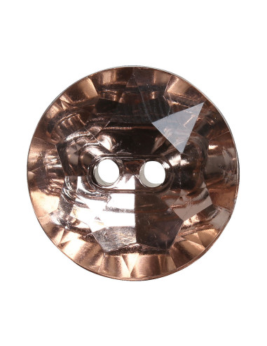 Set van 8 knopen met 2 gaten Cocktail 18 mm - Oudroze