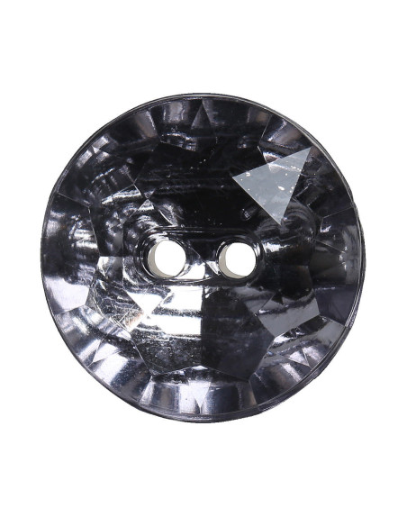 Set van 8 knopen met 2 gaten Cocktail 18 mm - Grijs