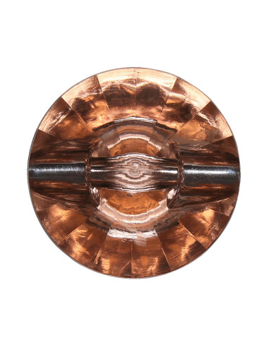 Set van 8 cocktailknopen met staart 18 mm - Oudroze