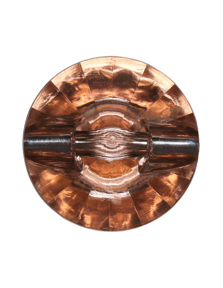 Set van 8 cocktailknopen met staart 18 mm - Oudroze