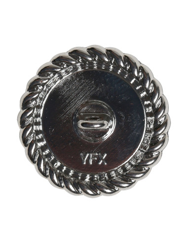 Set van 4 parelknopen 21 mm - Zilver