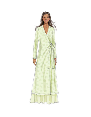 Jurkpatroon, top, shirt, broek en tas - Butterick 5963