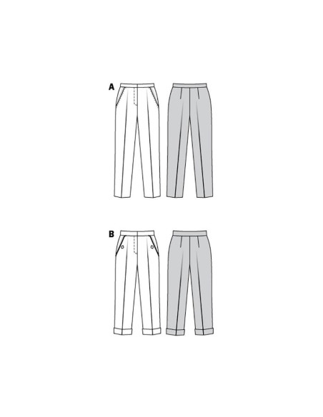 Broekpatroon - Burda 6101