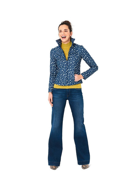 Patroon voor gilet en jas - Burda 6114