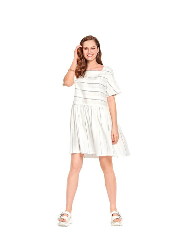 Top- en jurkpatroon - Burda 6117