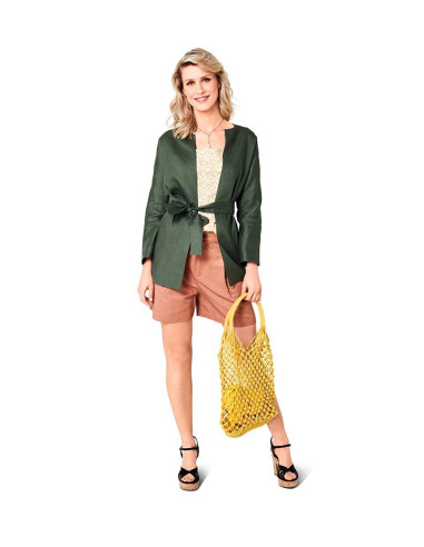 Jas patroon - Burda 6123