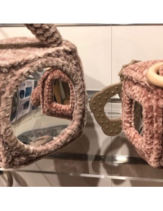 Set van 3 flexibele spiegels voor speelkleed en ophanging - Vierkant 2
