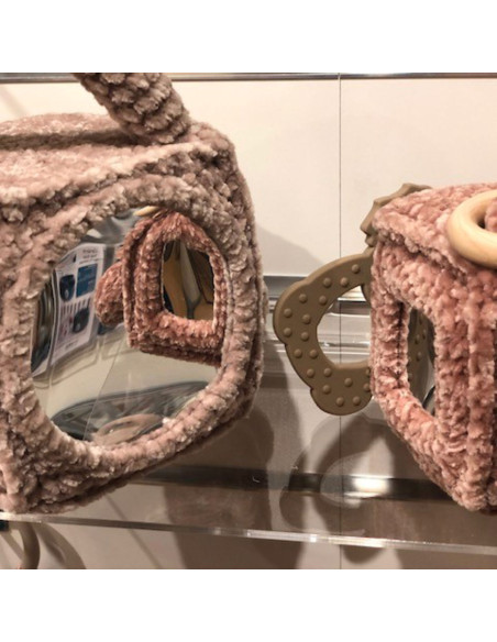 Set van 3 flexibele spiegels voor speelkleed en ophanging - Vierkant