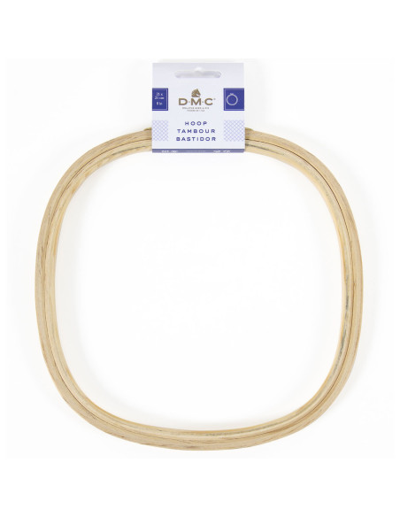 DMC fantasie houten borduurring - Vierkant 21 x 21 cm