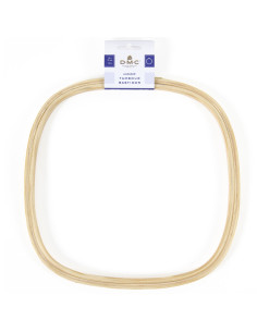DMC fantasie houten borduurring - Vierkant 25 x 25 cm