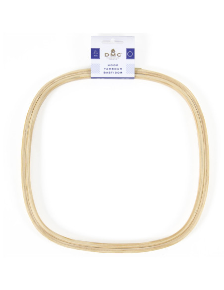 DMC fantasie houten borduurring - Vierkant 25 x 25 cm
