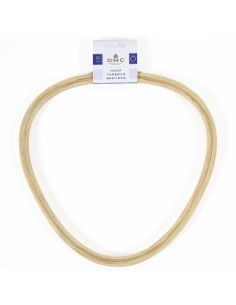 DMC fantasie houten borduurring - Driehoek 26,5 x 26 cm