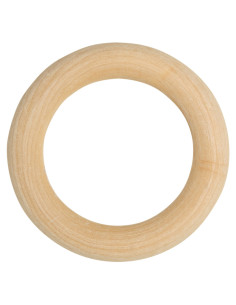 Houten ring voor rammelaars en mobiles 75 mm