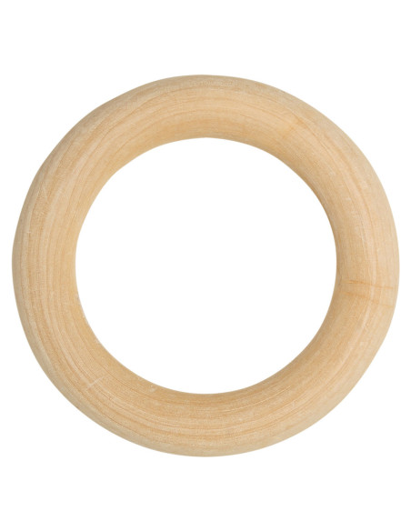 Houten ring voor rammelaars en mobiles 75 mm