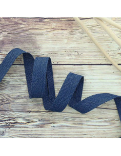 Biasband jeans 20 mm - Blauw