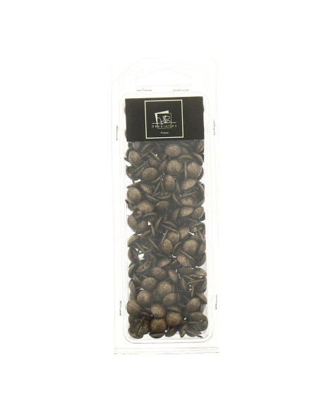 Ronde stoffeernagels - Brons