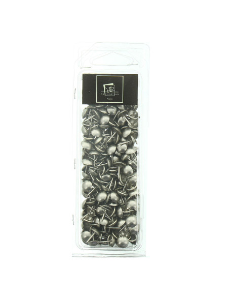 Ronde stoffeernagels - Aluminium