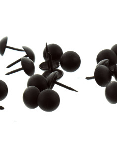 Ronde stoffeernagels - Geweerloopkleur