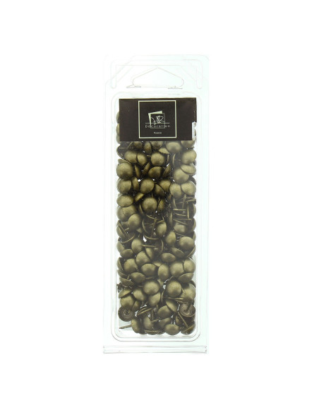 Ronde stoffeernagels - Antiek messing