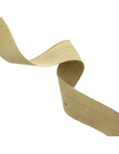 Jute band 85 mm natuurlijk 2
