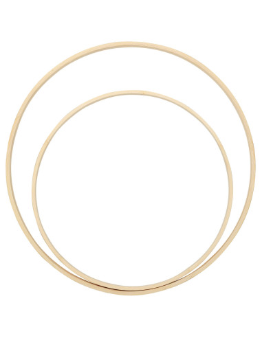 Bamboe mobiel voor baby - 2 ringen