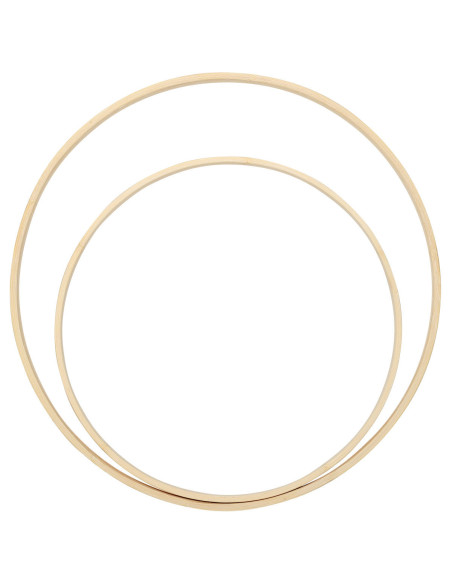 Bamboe mobiel voor baby - 2 ringen