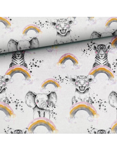 Sweatstof - Regenboogdieren