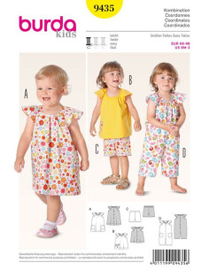 Patroon van coördinaten - Burda 9435