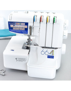 Afvalbak voor overlockmachine Elna 664 en 664 Pro