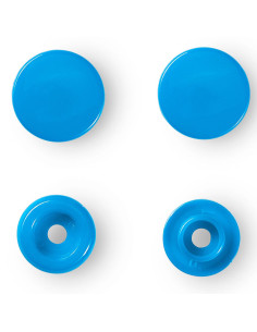 Set van 30 Color Snaps drukknopen 12,4 mm - Blauw 2