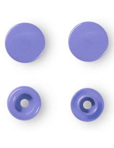 Set van 30 drukknoopjes Color Snaps 12,4 mm - Lila 2