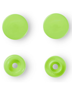 Set van 30 drukknoopjes Color Snaps 12,4 mm - Appelgroen 2