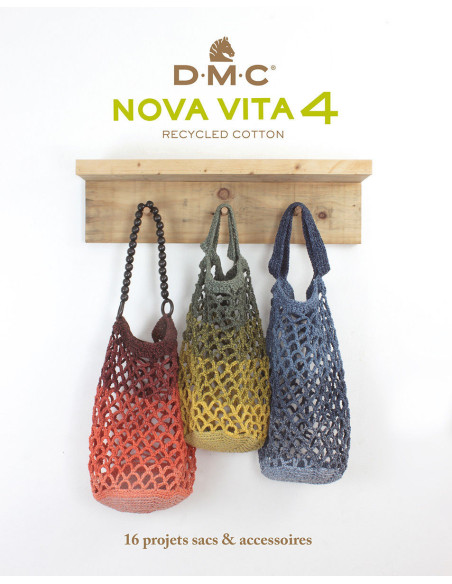 Catalogus Nova Vita 4 DMC - 16 projecten tassen en accessoires