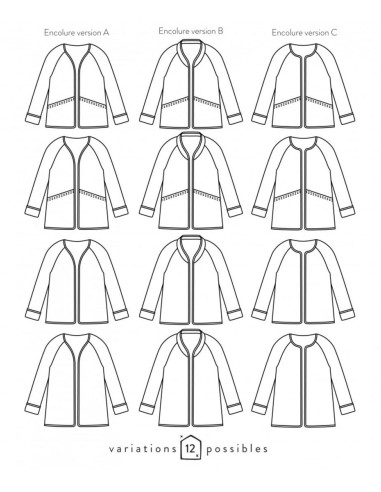 Absolu jas patroon - Atelier Scämmit