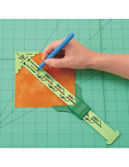 Eenvoudige meter voor driehoeken te gebruiken