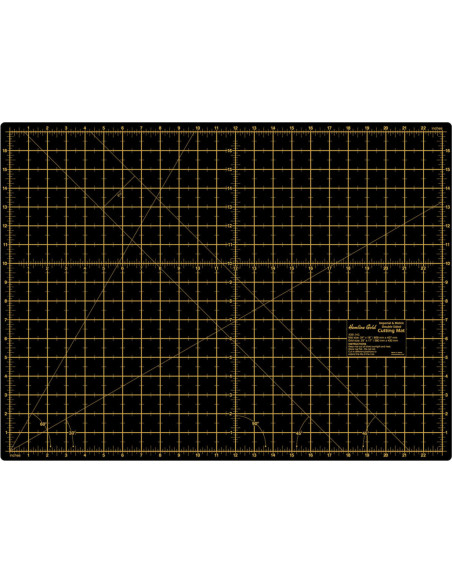Zelfherstellende snijmat zwart 45 x 60 cm