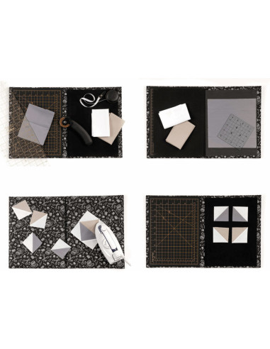 4-in-1 strijk- en snijmat black edition