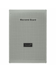 Macramé plank 29,7 x 42 cm