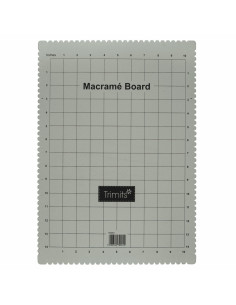 Macramé plank 29,7 x 42 cm 2