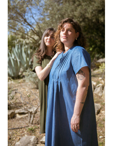 Jurkpatroon, blouse Atlas - Maison Fauve