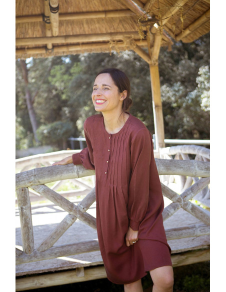Jurkpatroon, blouse Atlas - Maison Fauve