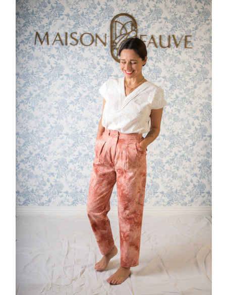Pantalonpatroon Belem - Maison Fauve
