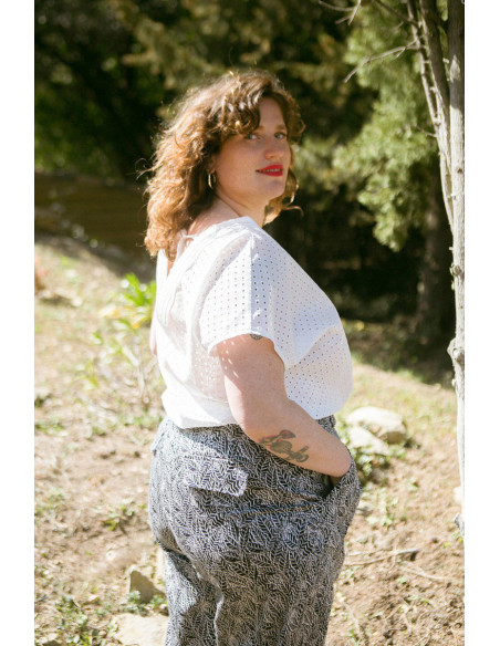 Pantalonpatroon Belem - Maison Fauve