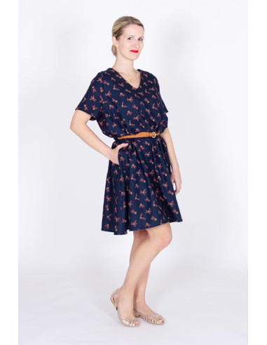 Hoog patroon, Cinderella-jurk - I am patterns