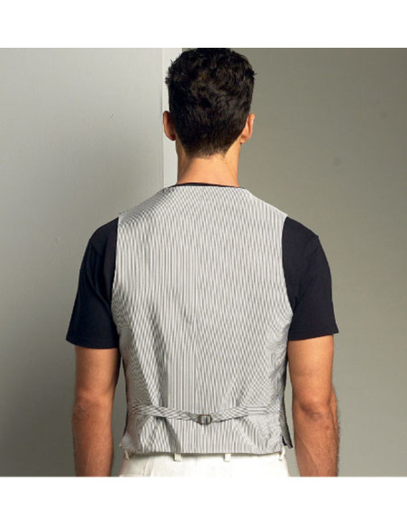 Vest patroon - Vogue 8987