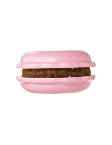 Macaron naaldenslijper en naaldenhouder - Framboos