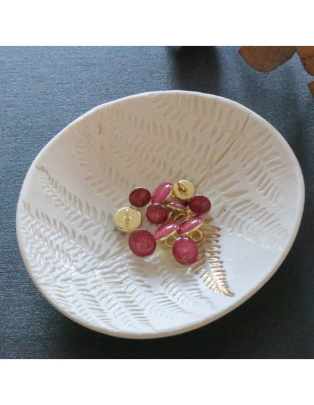 Gouden glitteren enkellaarsje knoop - Fuchsia