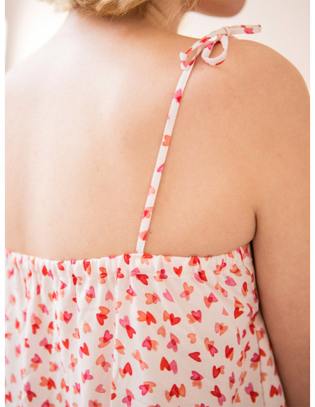 Patroon voor lingerie caraco en shorty - I love you - Lise Tailor